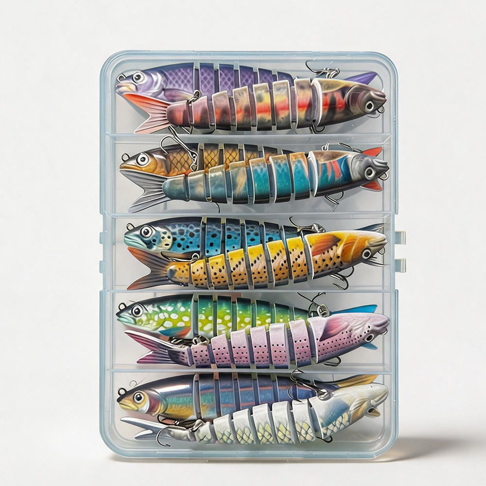 Fishing Lure Popper - 10 pcs Fishing Lures for Bass