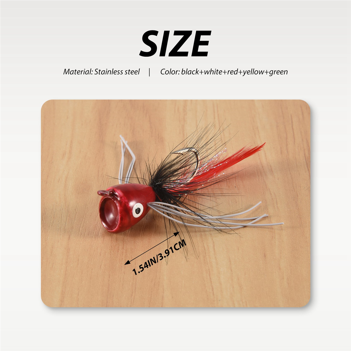 Fishing Lure Topwater - 10PCS Fly Fishing Poppers,Topwater Fishing Lures