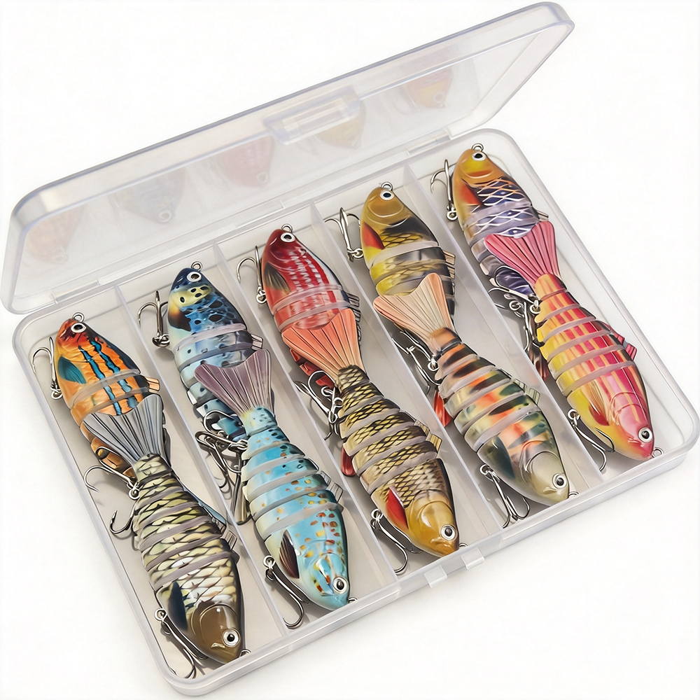 10 pcs Multi-Joint Swimbait Fi - Fishing Lure Popper 리뷰 및 가격