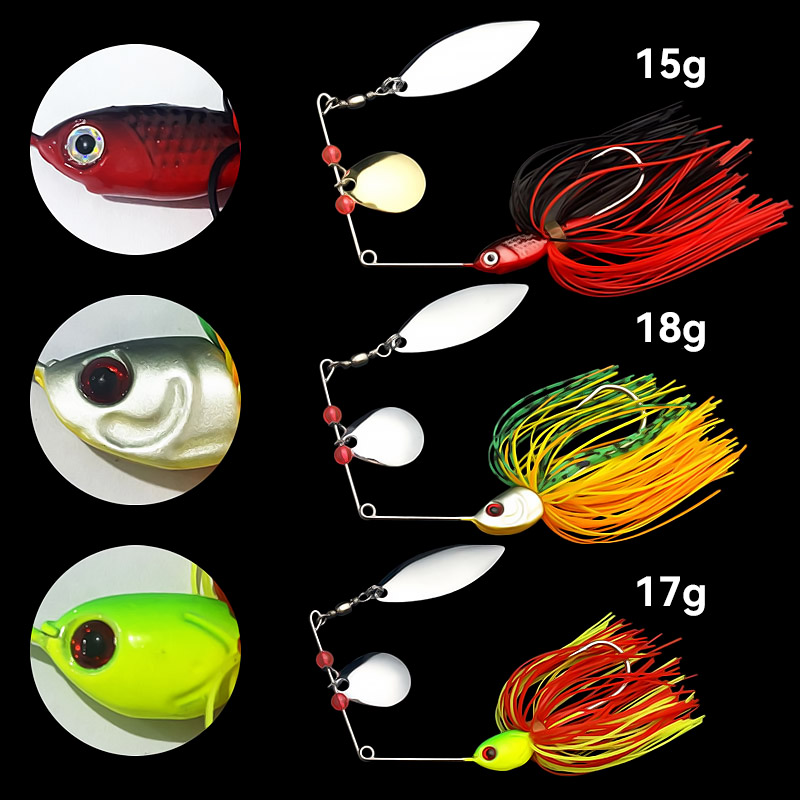 Bazooka 15g 18g Spinnerbait Fi - Fishing Lure Spinnerbait 리뷰 및 가격