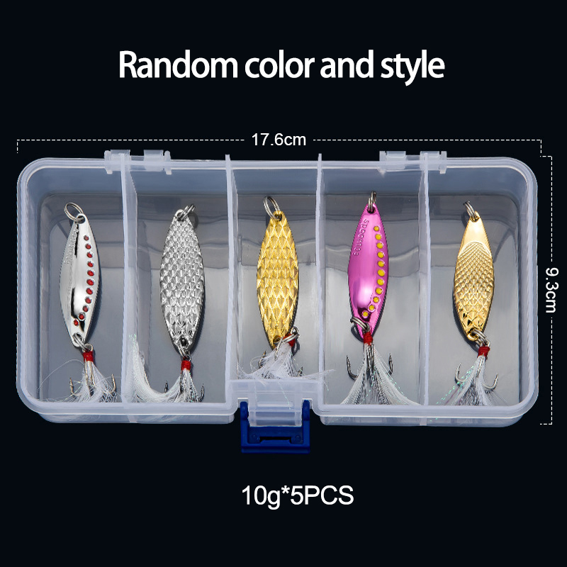 Metal Spoon Spinner Fishing Lu - Fishing Lure Spinnerbait 리뷰 및 가격