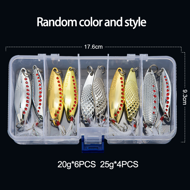 Metal Spoon Spinner Fishing Lu - Fishing Lure Spinnerbait 리뷰 및 가격