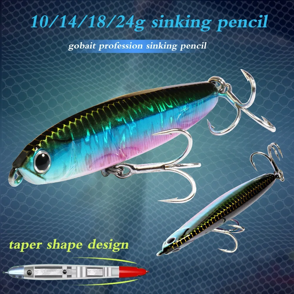 GOBAIT Sinking Pencil Bait 10g - Fishing Lure Popper 리뷰 및 가격