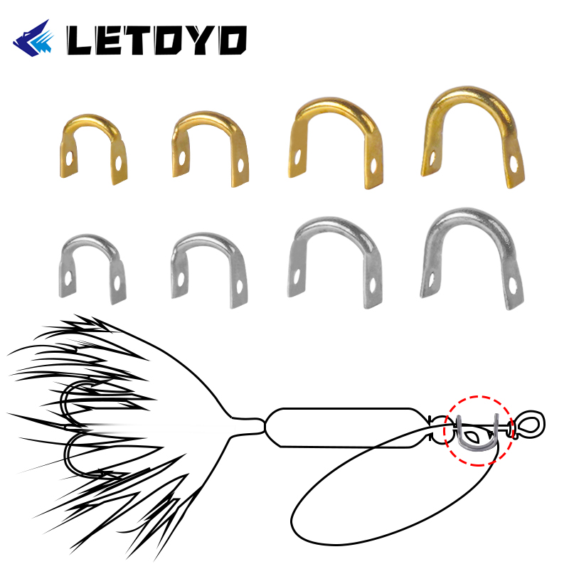 LETOYO 100pcs Folded Clevises  - Fishing Lure Spinnerbait 리뷰 및 가격