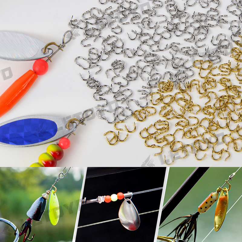 LETOYO 100pcs Folded Clevises  - Fishing Lure Spinnerbait 리뷰 및 가격