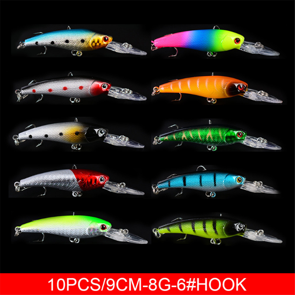 20pcs/lot Minnow Fishing Lures - Fishing Lure Topwater 리뷰 및 가격