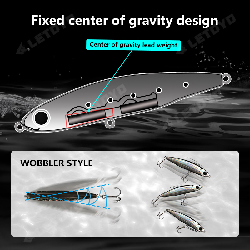 LETOYO Sinking Pencil 17g 12g- - Fishing Lure Spinnerbait 리뷰 및 가격
