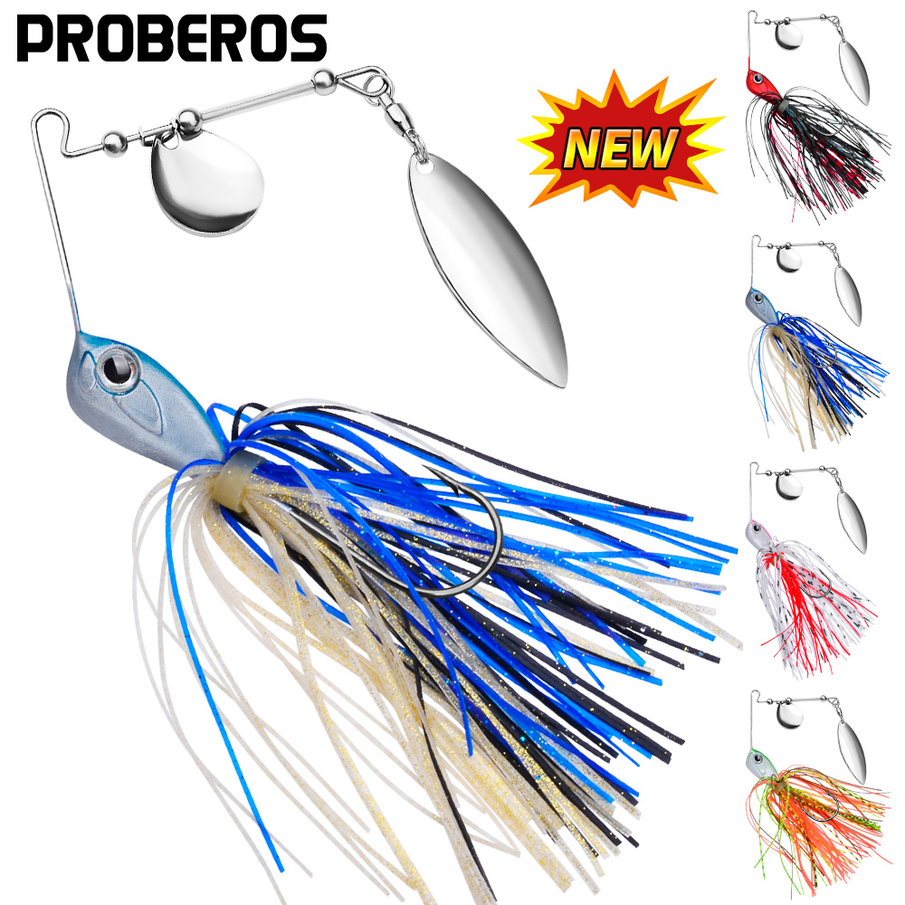 Proberos 10/14g Spinner Bait F - Fishing Lure Blade Bait 리뷰 및 가격