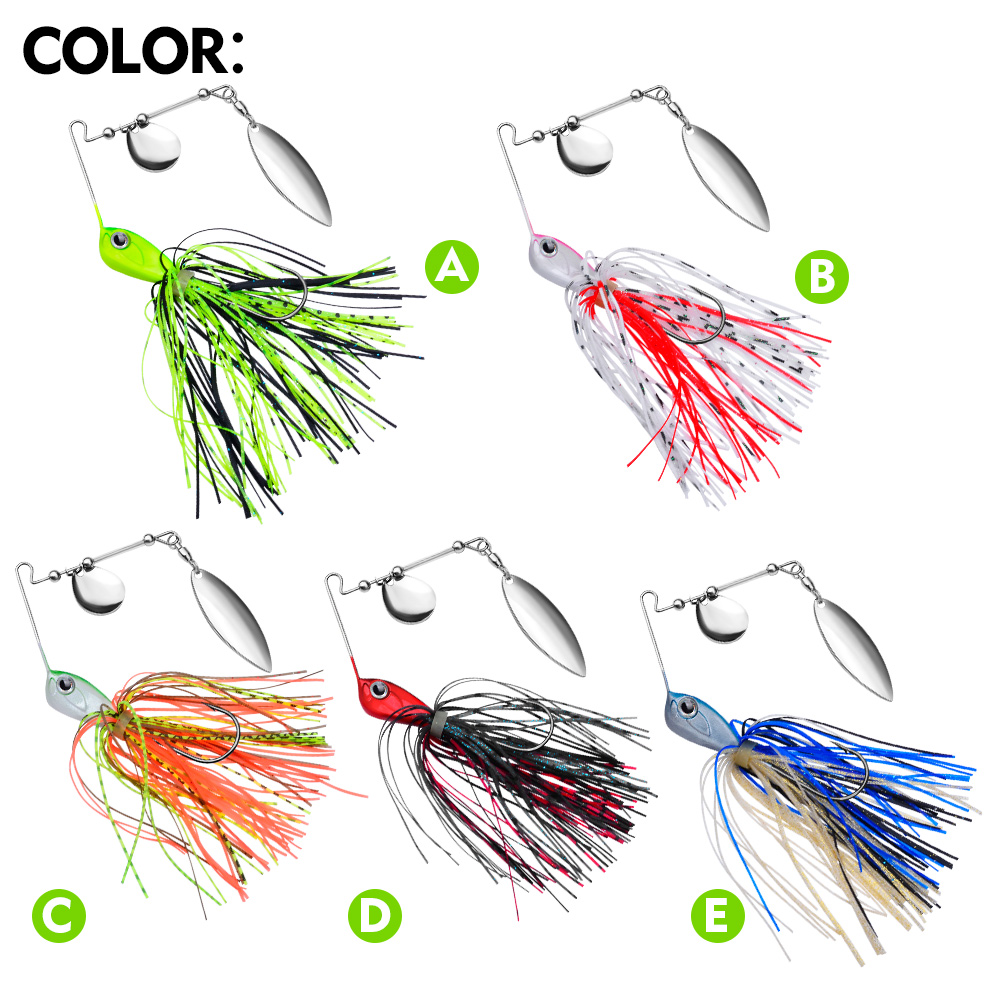 Proberos 10/14g Spinner Bait F - Fishing Lure Blade Bait 리뷰 및 가격