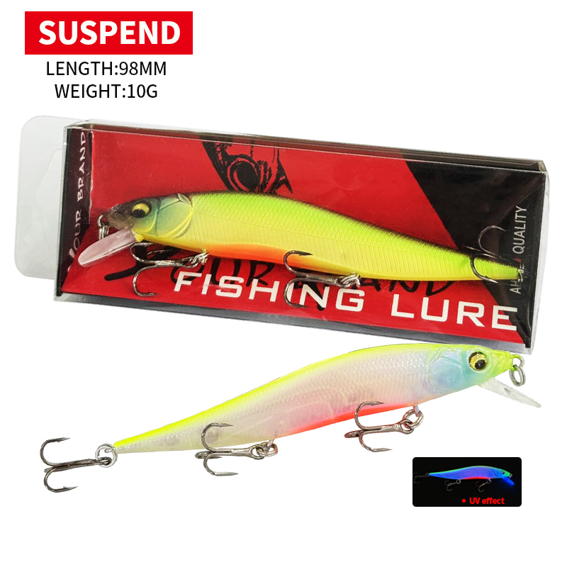 98MM 10G Suspending Minnow Jer - Fishing Lure Jerkbait 리뷰 및 가격