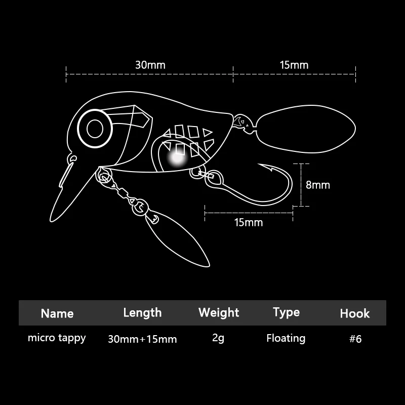 Floating Micro Crankbaits 30mm - Fishing Lure Crankbait 리뷰 및 가격
