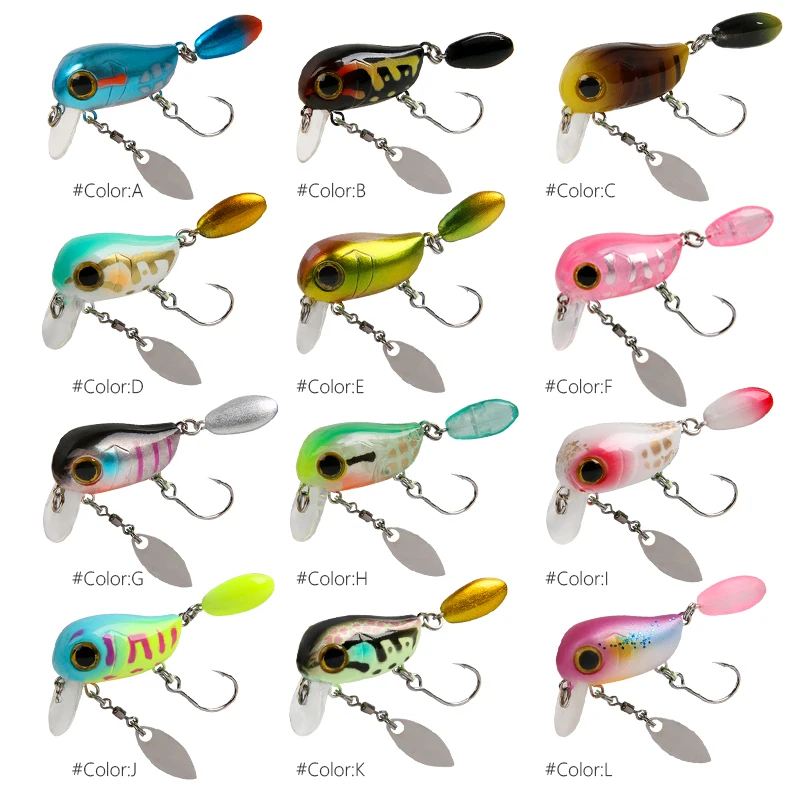 Floating Micro Crankbaits 30mm - Fishing Lure Crankbait 리뷰 및 가격