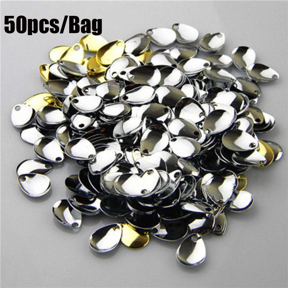 50PCS Silver Smooth Nickel Seq - Fishing Lure Spoon 리뷰 및 가격
