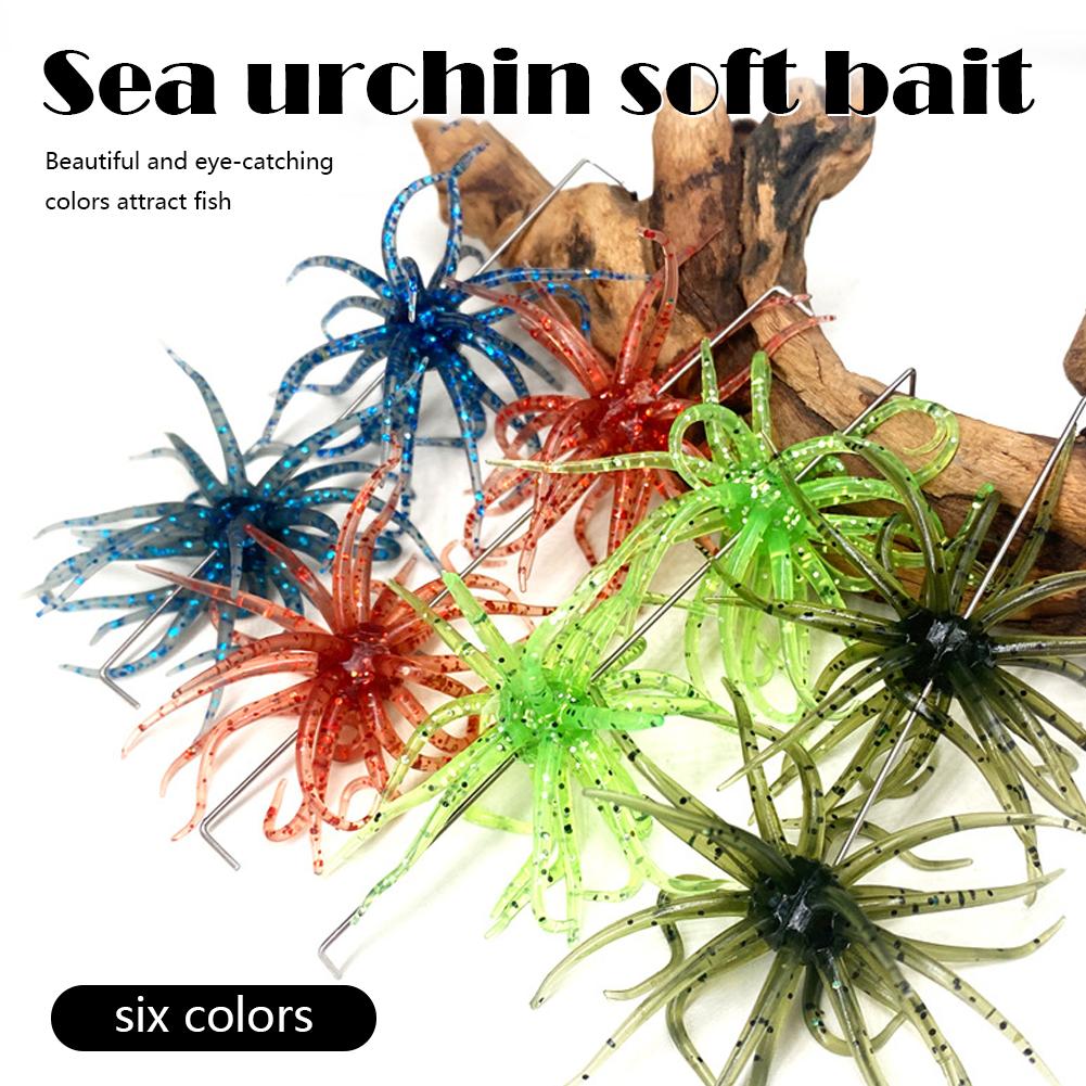 Floating TPR Sea Urchin Spiky  - Fishing Lure Spinnerbait 리뷰 및 가격