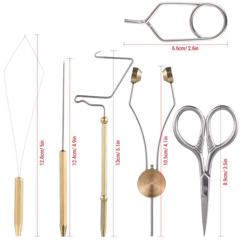 Fly Tying Tools Combo Kit Whip - Fishing Lure Kit 리뷰 및 가격