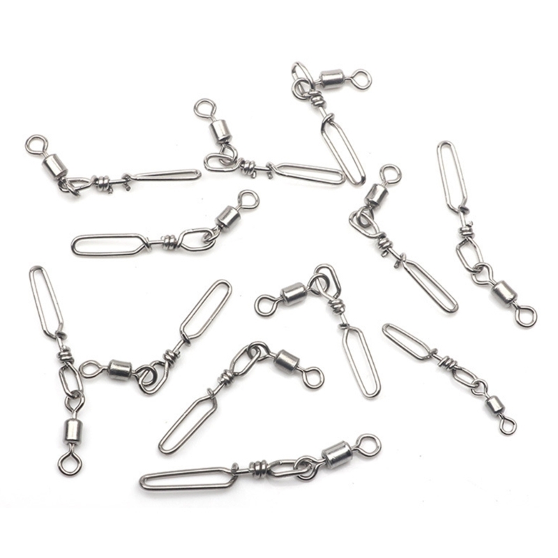 10Pcs Stainless Steel Quick Sn - Fishing Lure Kit 리뷰 및 가격