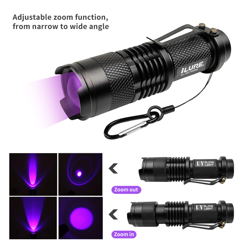 Mini UV Flashlight 395nm Ultra - Fishing Lure Jig 리뷰 및 가격