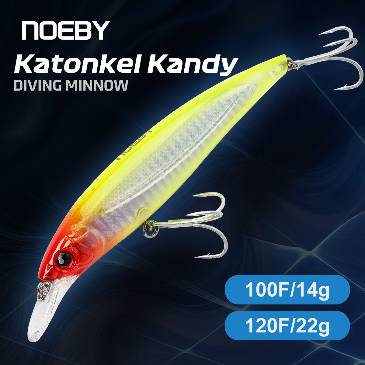 NOEBY Minnow Fishing Lure 100m - Fishing Lure Topwater 리뷰 및 가격