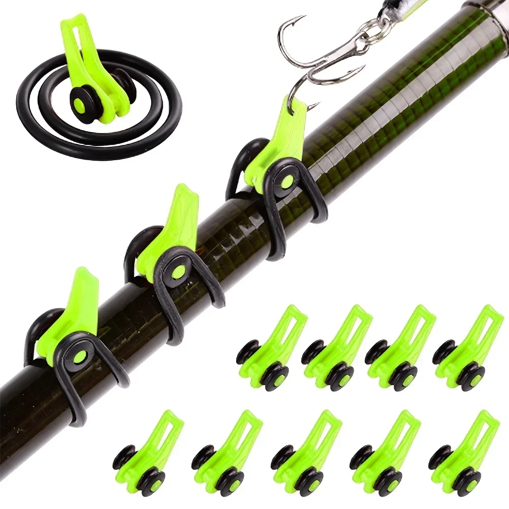 10pcs/lot Fishing Rod Pole Hoo - Fishing Lure Jig 리뷰 및 가격