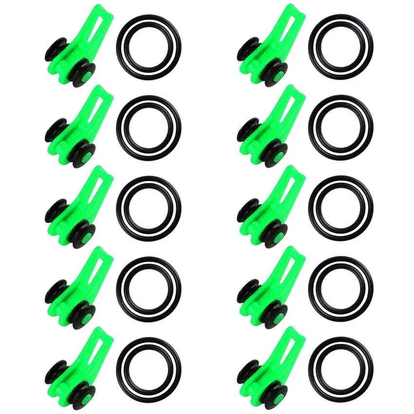 10pcs/lot Fishing Rod Pole Hoo - Fishing Lure Jig 리뷰 및 가격