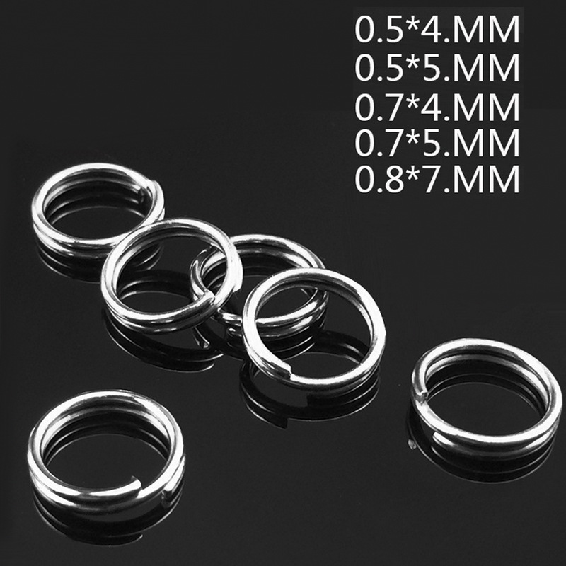 100pcs/lot Fishing Split Rings - Fishing Lure Accessories 리뷰 및 가격