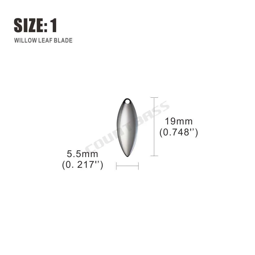 Countbass 50pcs Size 1-6 Nicke - Fishing Lure Spinnerbait 리뷰 및 가격