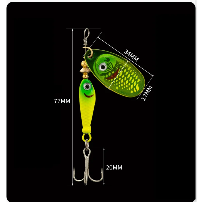 9.1g 7cm Sequins Iscas Artific - Fishing Lure Spinnerbait 리뷰 및 가격