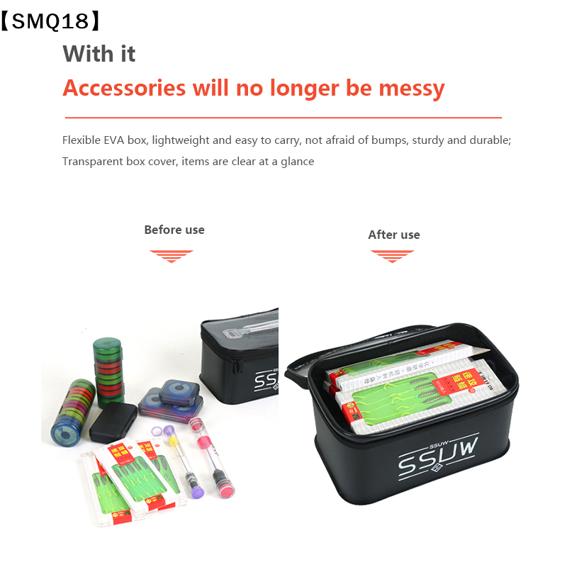 Portable EVA Fishing Tool Box  - Fishing Lure Box 리뷰 및 가격